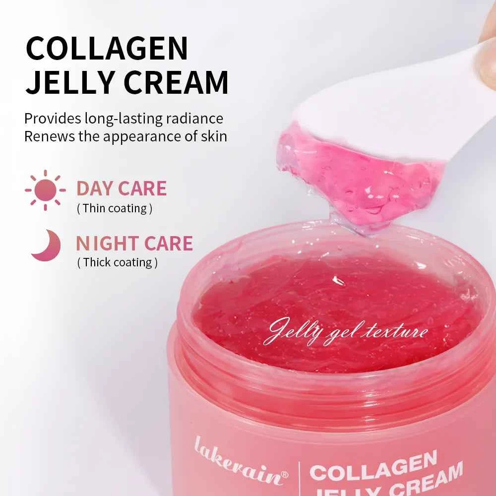 Collagen Jelly Cream – Hydrating Glass Skin Moisturizer for Smooth & Glowing Skin