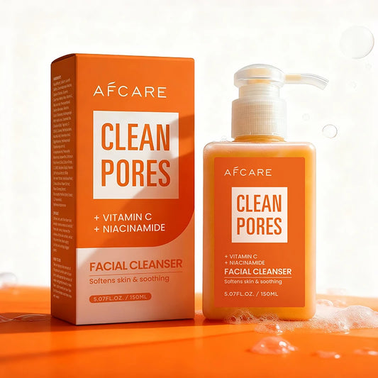 Vitamin C Face Wash – Brightening Cleanser & Deep Pore Refresh