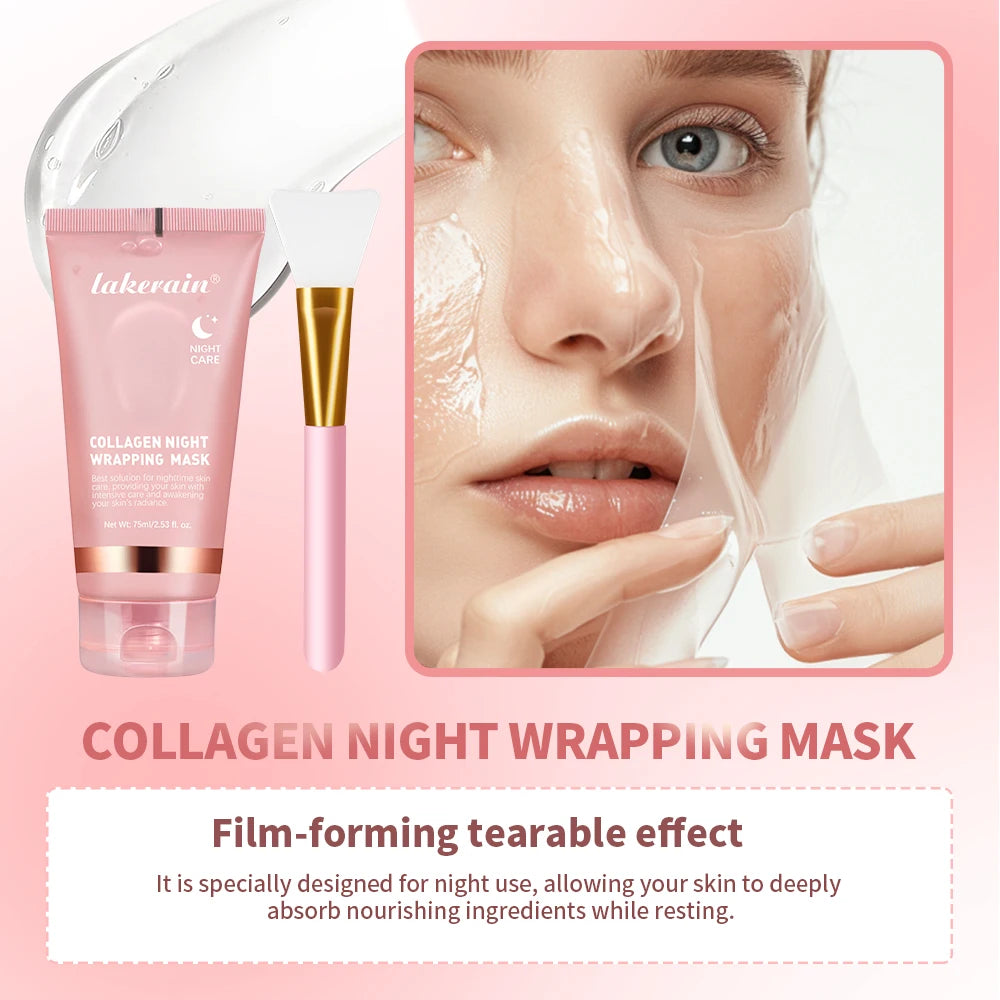Collagen Wrapping Mask Set – Firm, Smooth & Hydrated Skin Overnight