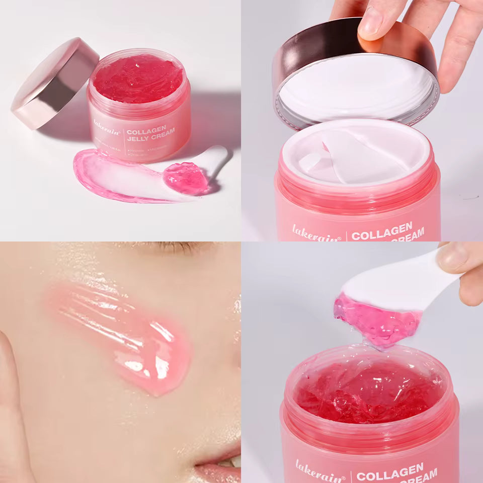 Collagen Jelly Cream – Hydrating Glass Skin Moisturizer for Smooth & Glowing Skin