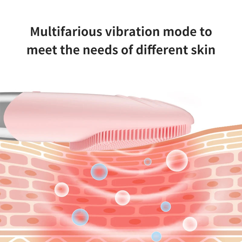 Sonic Facial Cleansing Brush – Deep Clean, Smooth & Glow Skin