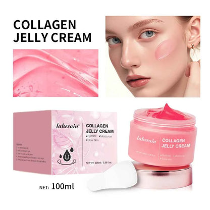 Collagen Jelly Cream – Hydrating Glass Skin Moisturizer for Smooth & Glowing Skin