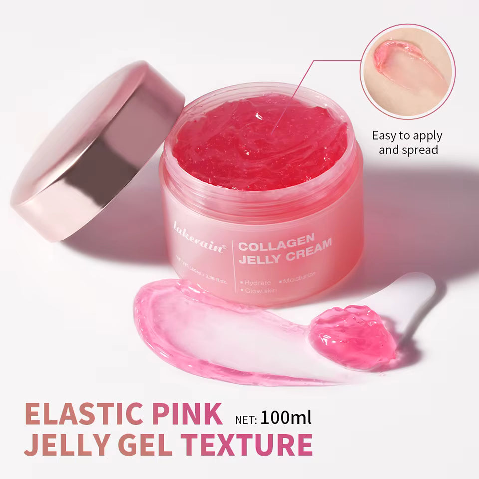 Collagen Jelly Cream – Hydrating Glass Skin Moisturizer for Smooth & Glowing Skin