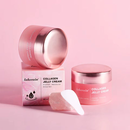 Collagen Jelly Cream – Hydrating Glass Skin Moisturizer for Smooth & Glowing Skin