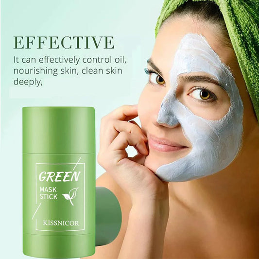 Green Tea Cleansing Stick Mask – Deep Pore Cleanser & Blackhead Removal Treatment