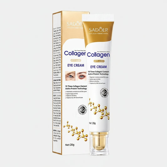 Crème Contour des Yeux Collagène Rétinol – Réduit les Cernes et Raffermit le Contour des Yeux